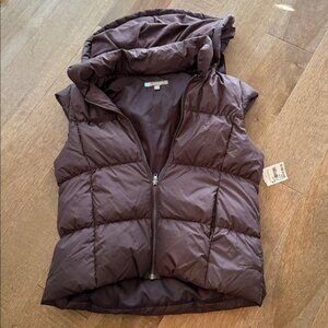 Halogen Puffer Vest w/Hood